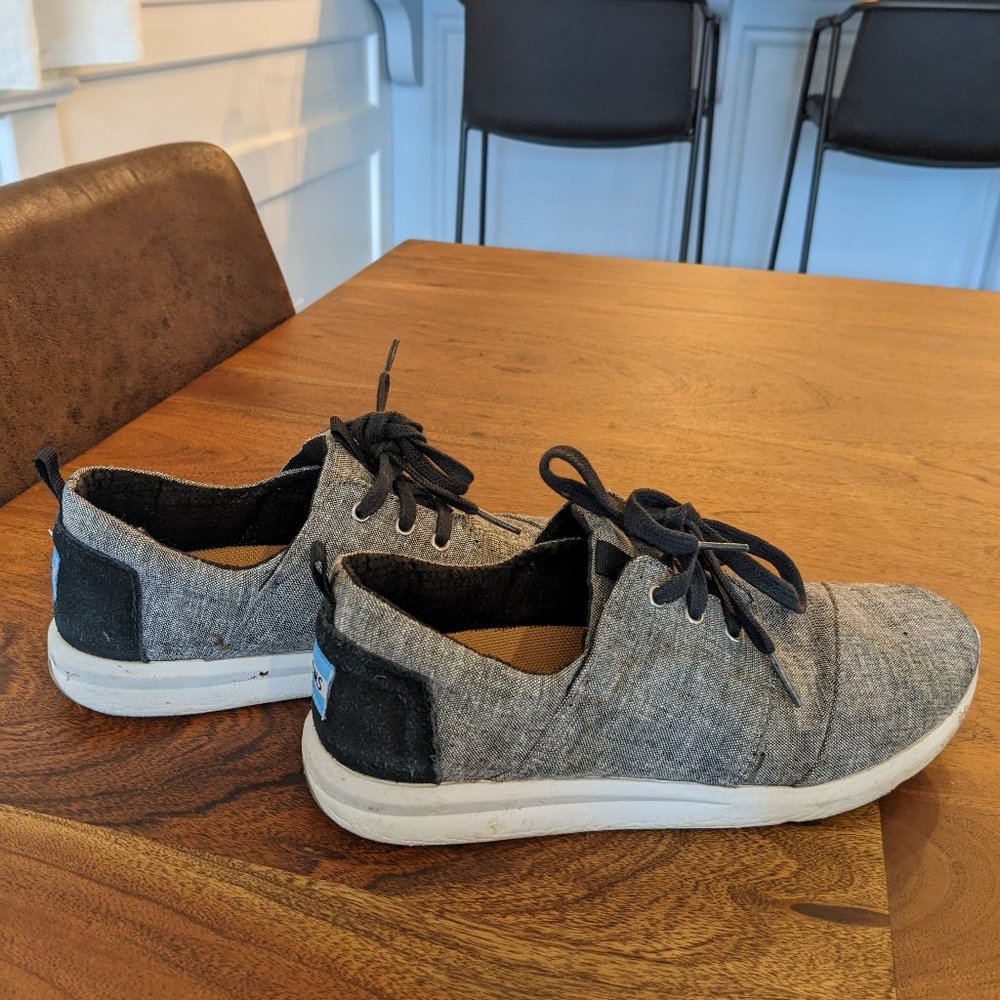 TOMS Del Rey Sneakers Chambray 8.5